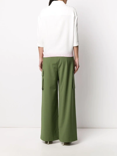 颜料飞溅细节衬衫