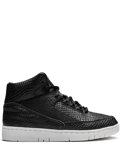Shop Nike X Dover Street Market Air Python Nyc Sp Sneakers In Black