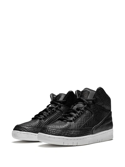 Shop Nike X Dover Street Market Air Python Nyc Sp Sneakers In Black