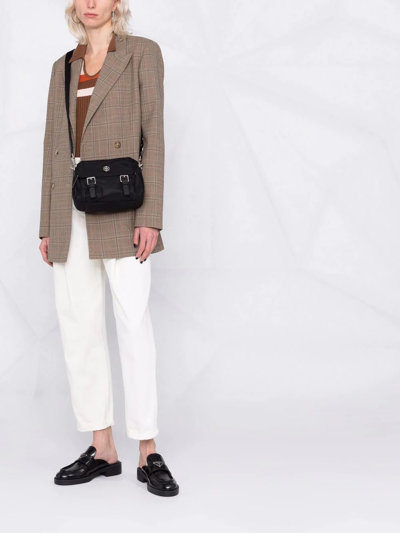 Tory Burch Nylon Small Messenger In Schwarz