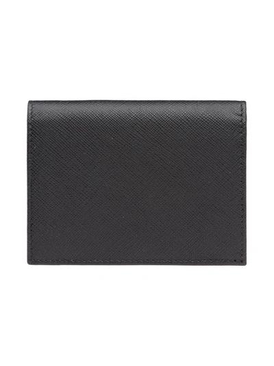 PRADA SMALL SAFFIANO WALLET - 黑色