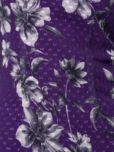 BAMBAH BRIDGET花卉印花长衫 - 紫色