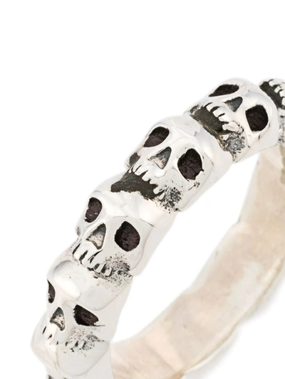 Shop Northskull Skull Ring In Silver