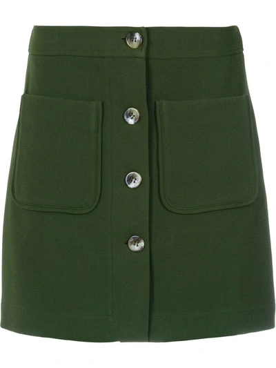 Shop Olympiah Andes Skirt In Green