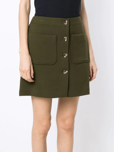 Shop Olympiah Andes Skirt In Green