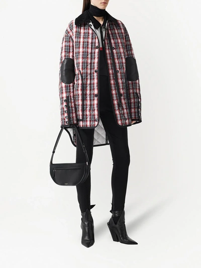 Burberry Medium Olympia Crossbody Bag In Black