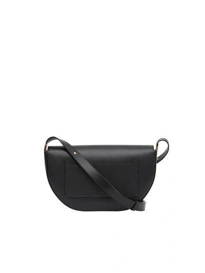 Burberry Medium Olympia Crossbody Bag In Black