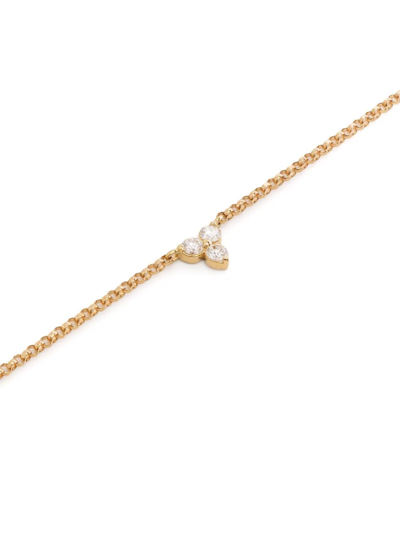 Shop Roberto Coin 18kt Yellow Gold Love By The Yard Diamond Necklace