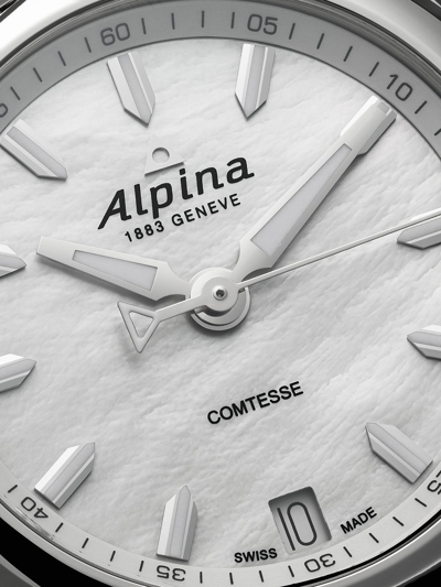 Shop Alpina Comtesse 34mm In White