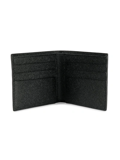Shop Dolce & Gabbana Logo-tag Leather Bifold Wallet In Black