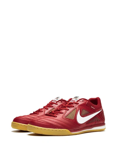 Shop Nike X Supreme Sb Gato Qs "red" Sneakers