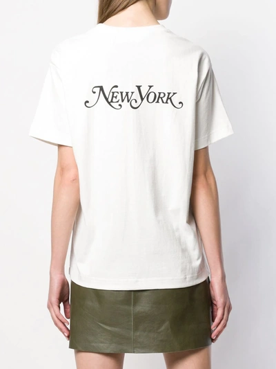 Shop Marc Jacobs The Logo T-shirt In White