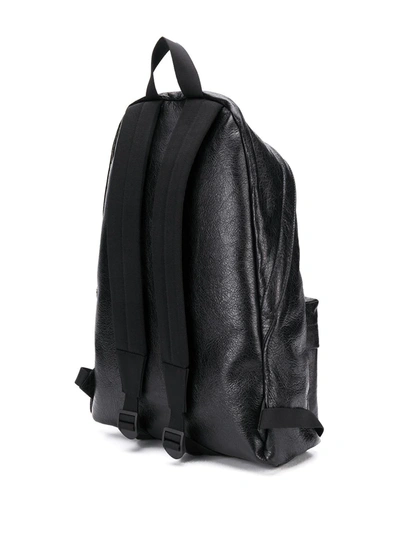 Shop Balenciaga Explorer Logo-appliqué Backpack In Black