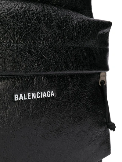 Balenciaga Small Explorer Backpack In Black