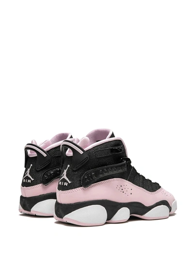 Nike Teen Jordan 6 Rings Sneakers In Black