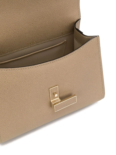 Shop Valextra Iside Tote Bag In Neutrals