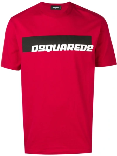 Shop Dsquared2 Dsquard2 T-shirt In Red