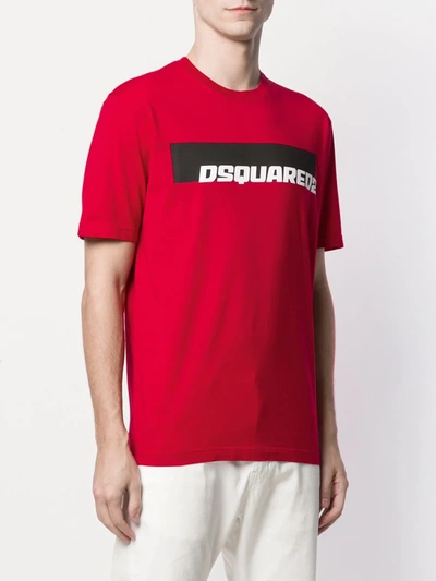 Shop Dsquared2 Dsquard2 T-shirt In Red