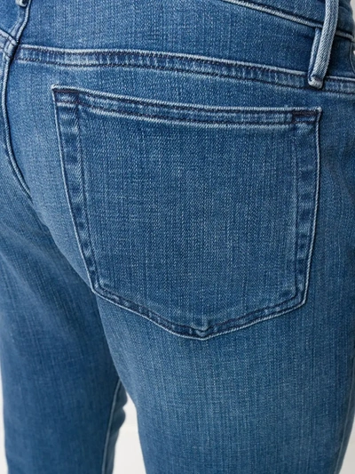 Shop Frame Slim Fit Jeans In Blue