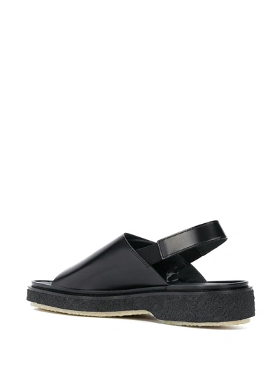 Shop Adieu Open Toe Sandals In Black