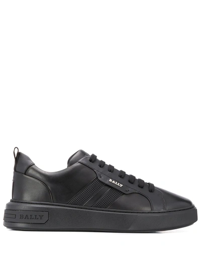 Shop Bally Maxim Low-top Sneakers In Black