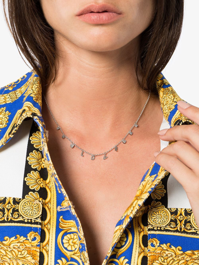 Shop Shay Love Necklace In Metallic