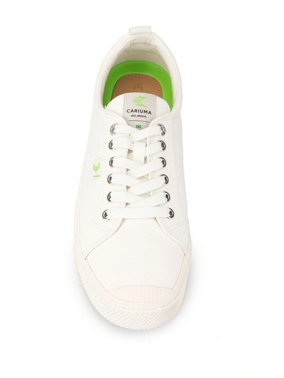 Shop Cariuma Oca Low-top Canvas Sneakers In White