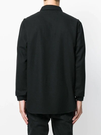 Shop Han Kjobenhavn Classic Fitted Shirt In Black