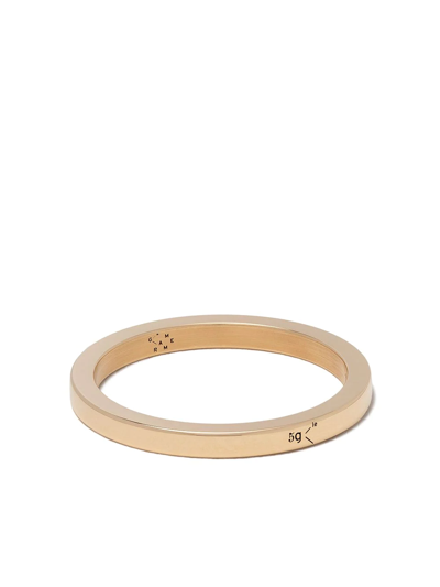 Shop Le Gramme 18kt Yellow Polished Gold 5 Grams Ribbon Ring In Yellow Gold