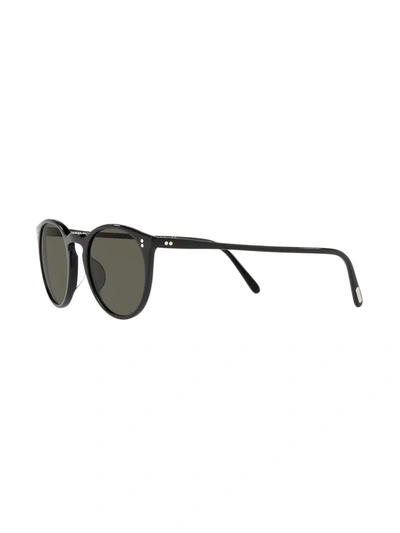 Oliver Peoples O'malley Sun Sunglasses In Black