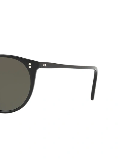 Shop Oliver Peoples O'malley Sun Sunglasses In Black