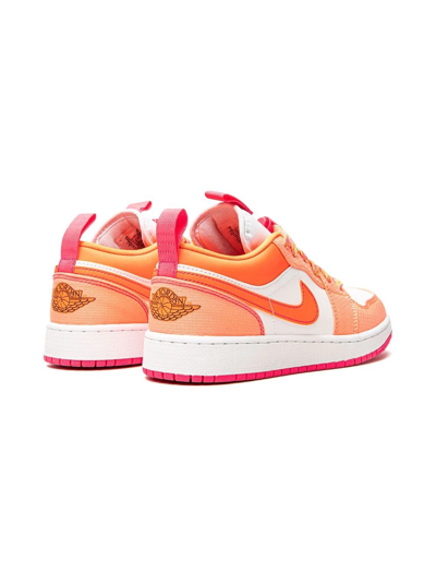 Jordan Air  1 Low Utility Sneakers In Orange