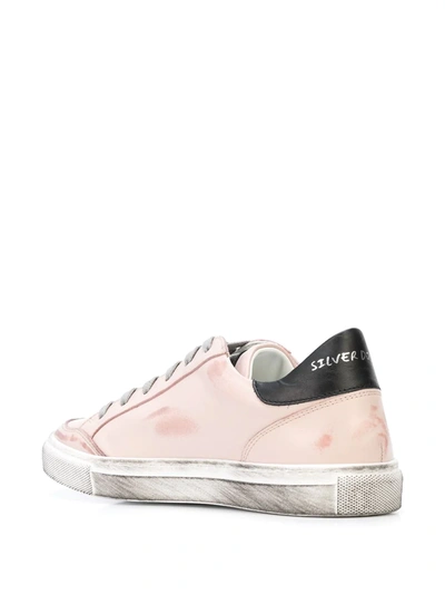 Shop Chuckies New York Silver Dollar Sneakers In Pink