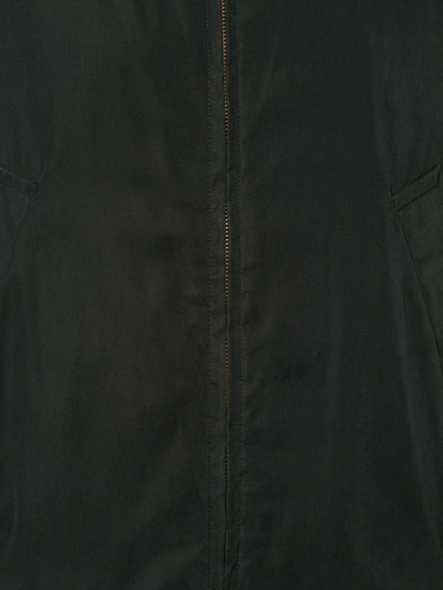 Pre-owned Hermes 1990s  Zip-front Reversible Jacket In Black