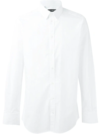 Shop Dolce & Gabbana Classic Shirt In White