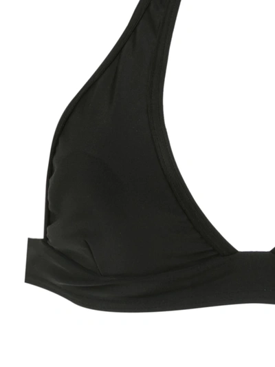 Amir Slama Plain Bikini Top In Black
