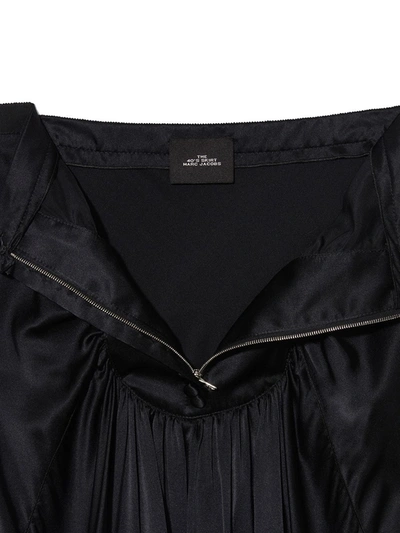 Shop Marc Jacobs The 40's Silk Skirt In Black