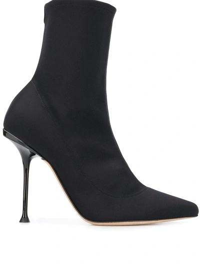 Shop Sergio Rossi Sr Milano Booties In Black