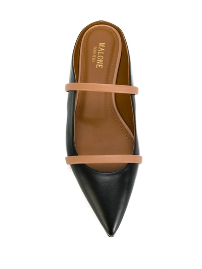 Malone Souliers Maureen 20mm Pointed-toe Mules In Black