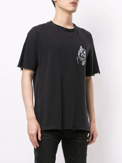 Shop Alchemist Graphic Print T-shirt In Black