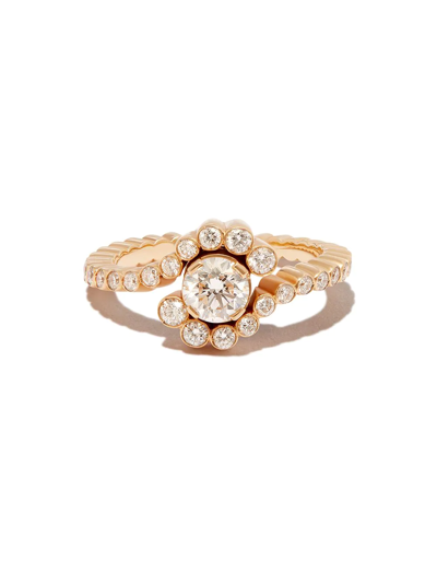 Shop Sophie Bille Brahe 18kt Yellow Gold Monica Diamond Ring