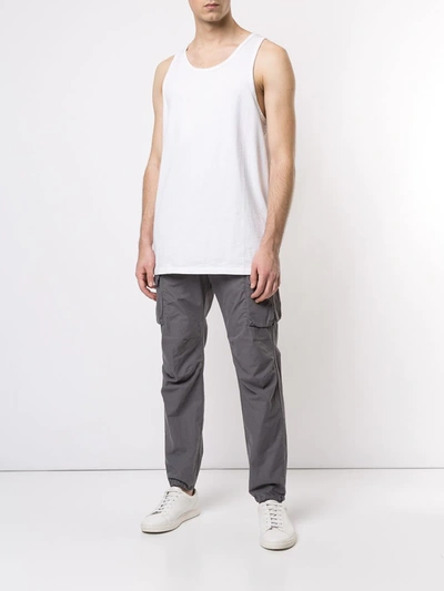 JOHN ELLIOTT RUGBY TANK TOP - 白色