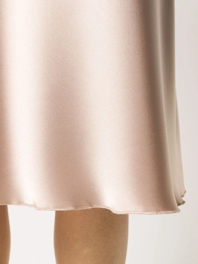 Shop Nanushka Zarina Textured Style Skirt In Neutrals