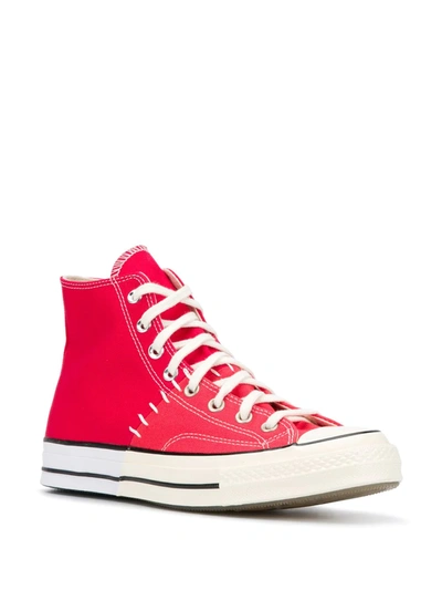 Shop Converse Chuck Taylor High-top Sneakers In Red