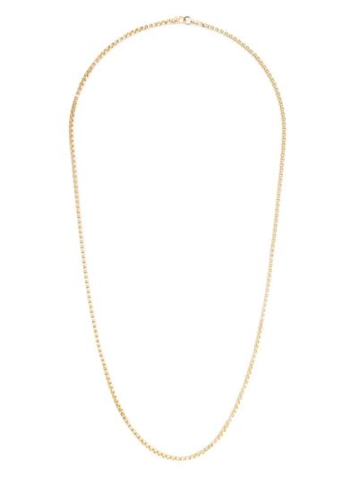 Shop Tom Wood Venetian Chain Double Gold-plated Sterling-silver Necklace In 金色