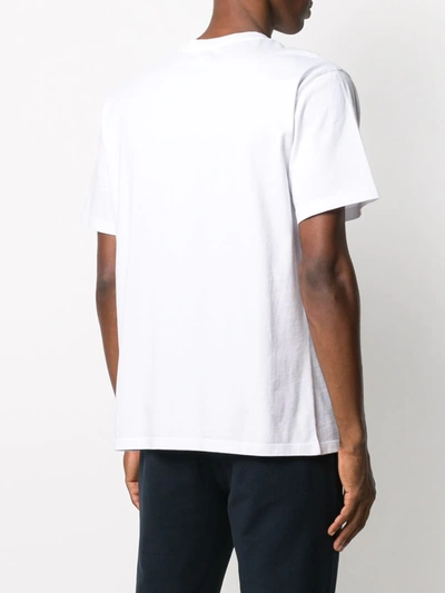 Shop Closed Round Neck Short-sleeved T-shirt In White