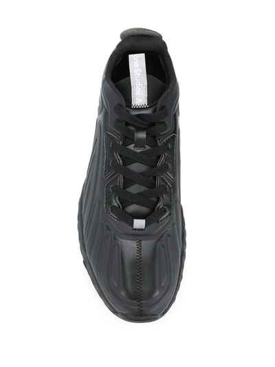 Shop Acne Studios N3w Sl M Low-top Sneakers In Black