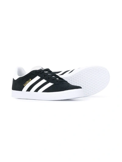 Shop Adidas Originals Gazelle Sneakers In Black