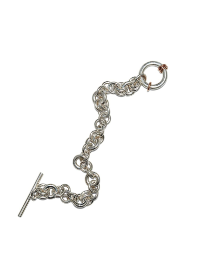 Shop Spinelli Kilcollin Atlantis Chain Bracelet In Silver