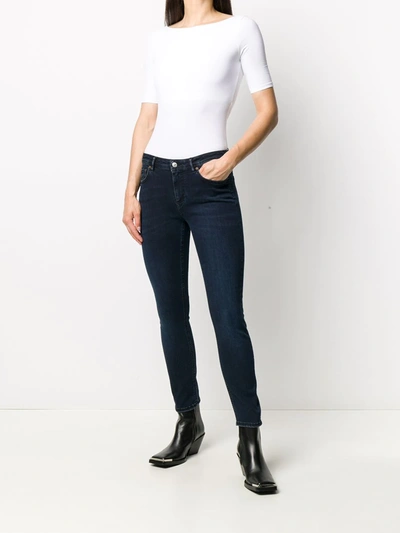 Shop Acne Studios Climb Stretch Fit Jeans In Blue